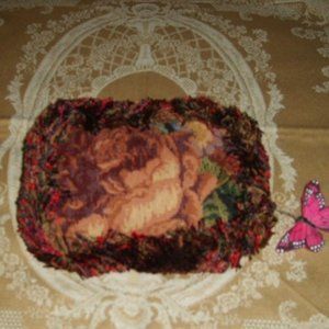 Sachet Tapestry Upholstery Fabric Fringe Handmade
